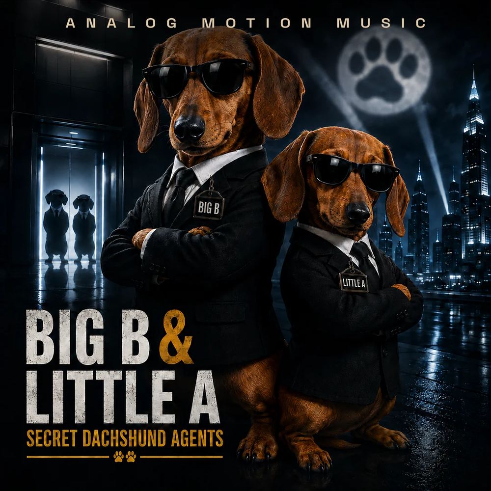 BIG B & LITTLE A - Secret Dachshund Agents — cover